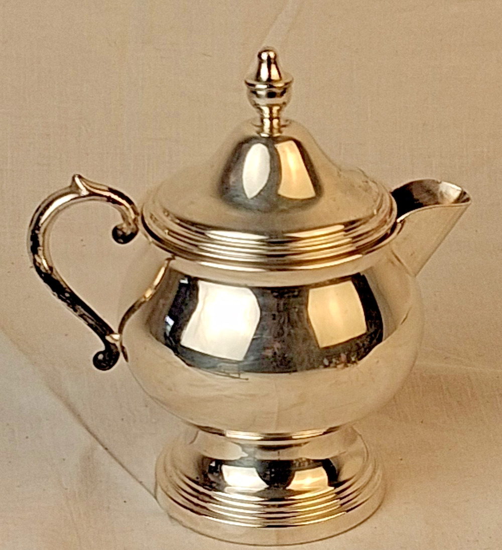 Vtg FB Rogers 2305 Silverplate Creamer & Sugar Bowl Replacement Lid 1883 Mark